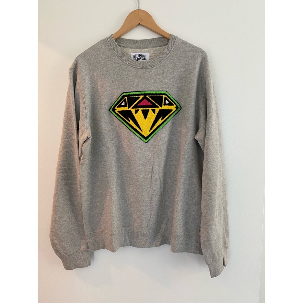 Billionaire Boys Club chenille diamond crew neck sweatshirt